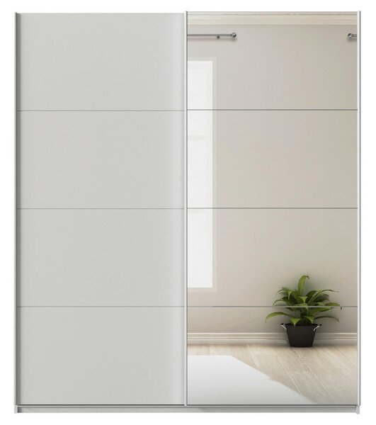 Modern Living Omara Z Drsnimi Vrati Feldkirch, Svetlo Siva