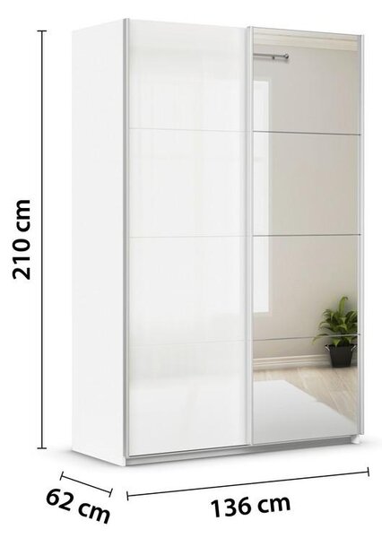 Modern Living Omara Z Drsnimi Vrati Feldkirch, Bela
