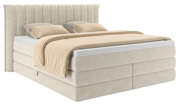 Premium Living Postelja Boxspring Lina, Bež, 160x200