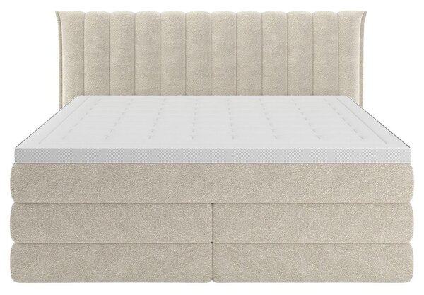 Premium Living Postelja Boxspring Lina, Bež, 160x200