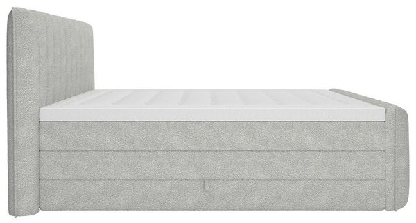 Premium Living Postelja Boxspring Lina, Svetlo Siva, 160x200