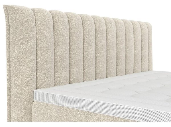 Premium Living Postelja Boxspring Lina, Bež, 160x200