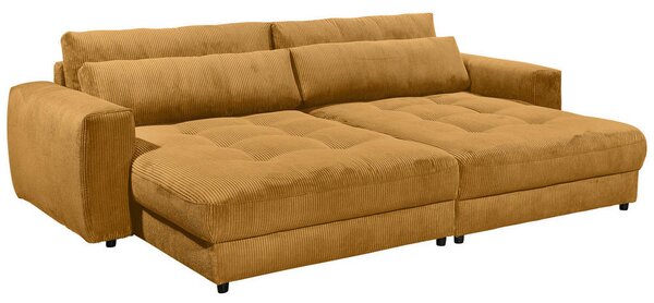 VELIKA ZOFA, rumena tekstil, leseni material