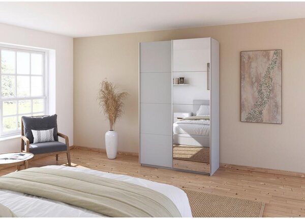 Modern Living Omara Z Drsnimi Vrati Feldkirch, Svetlo Siva