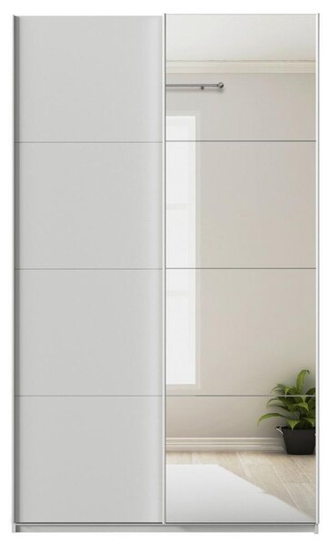 Modern Living Omara Z Drsnimi Vrati Feldkirch, Svetlo Siva