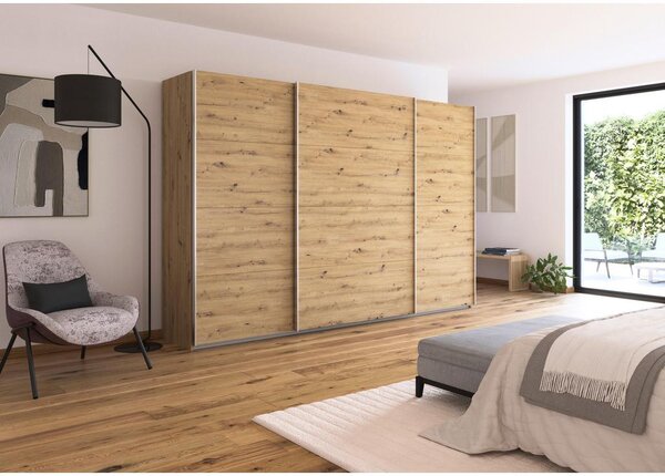 Modern Living Omara Z Drsnimi Vrati Feldkirch, Barva Hrasta