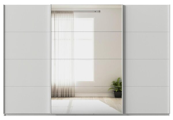 Modern Living Omara Z Drsnimi Vrati Feldkirch, Svetlo Siva