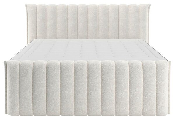 Premium Living Postelja Boxspring Lina, Krem Barva, 160x200