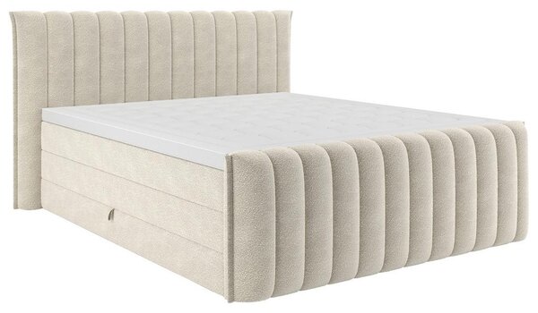 Premium Living Postelja Boxspring Lina, Bež, 160x200