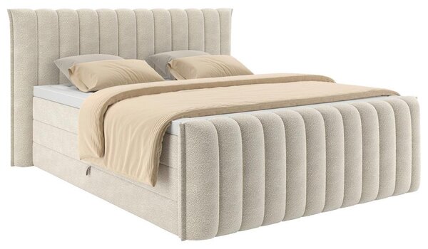 Premium Living Postelja Boxspring Lina, Bež, 160x200