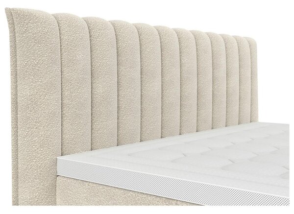 Premium Living Postelja Boxspring Lina, Bež, 160x200