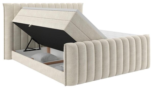 Premium Living Postelja Boxspring Lina, Bež, 160x200