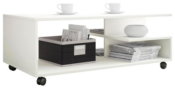 MID.YOU Klubska Miza Stango Xl, Bela