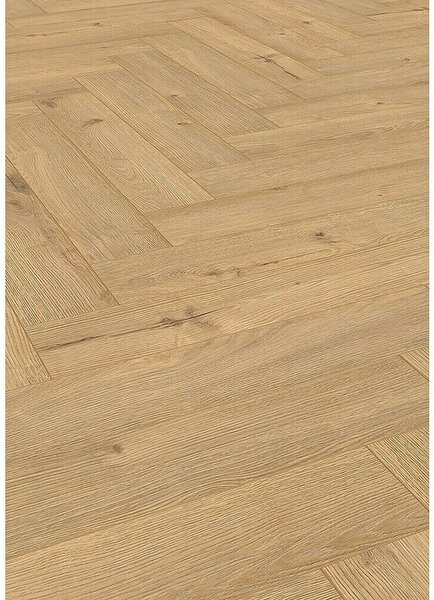 LOGOCLIC Vinto Laminat Herringbone Galaxy (Rustikalen videz, 630 x 126 x 8 mm) productname.garantie.plussign BAUHAUS garancija 20 let