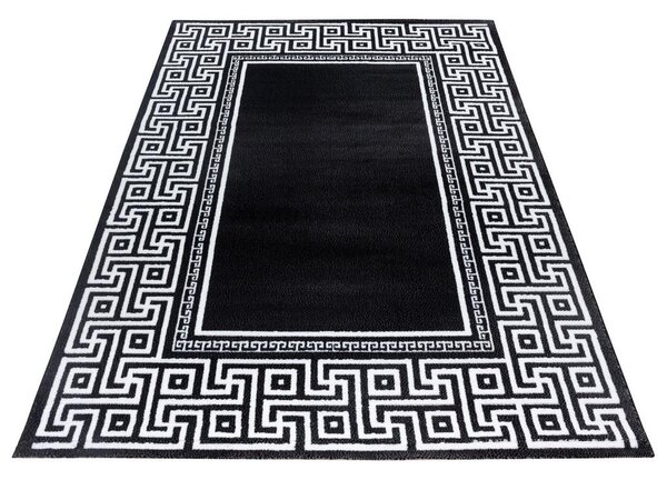 Novel Tkana Preproga Parma, Črna/bela, Ca. 80x150cm