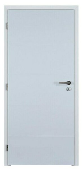 Doornite Sobna vrata Quatro (650 x 2.000 mm, Smer odpiranja: Levo, Satje, Lakirana površina)