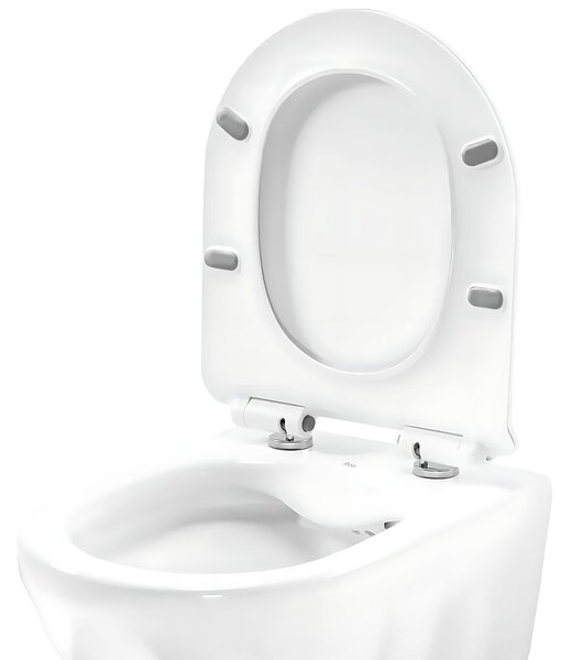 Set viseča WC školjka REA Gustavo Rimless + nadpultni umivalnik Maya