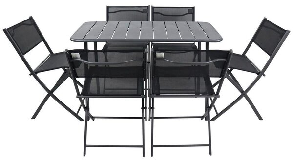 Ambia Garden Vrtni Set Sumila, Črna, 7-Delno