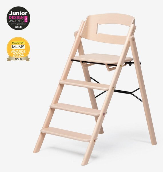 STOLČEK ZA HRANJENJE KAOS Klapp High Chair 45,5/60/81 cm bukev (jedrovina)