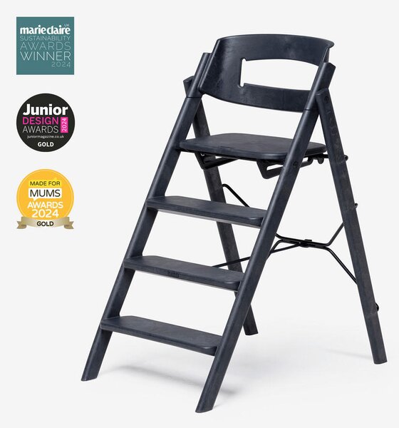 STOLČEK ZA HRANJENJE KAOS Klapp High Chair 45,5/60/81 cm črna