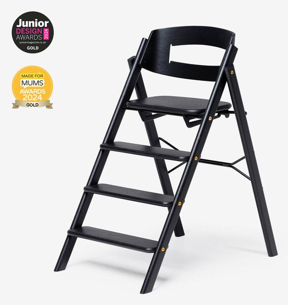 STOLČEK ZA HRANJENJE KAOS Klapp High Chair 45,5/60/81 cm črna