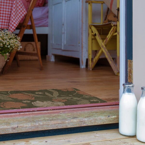 Predpražnik iz kokosovih vlaken 40x60 cm William Morris Rose – Artsy Doormats