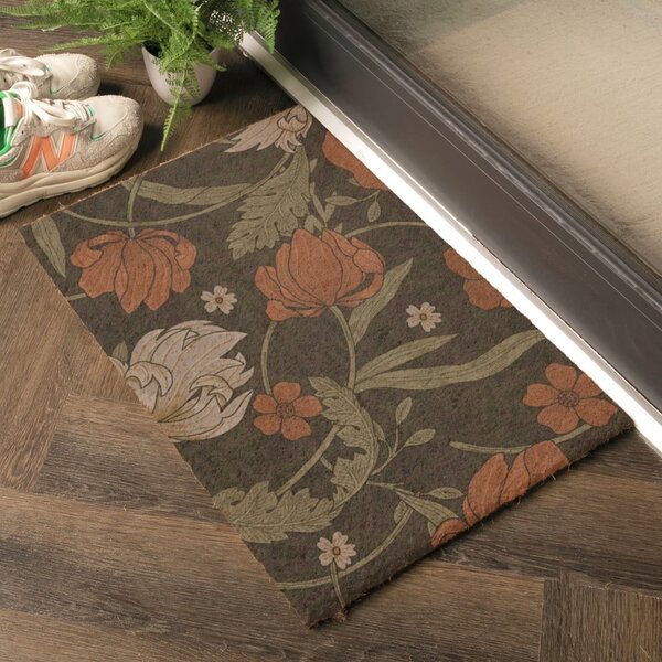 Predpražnik iz kokosovih vlaken 40x60 cm William Morris Rose – Artsy Doormats