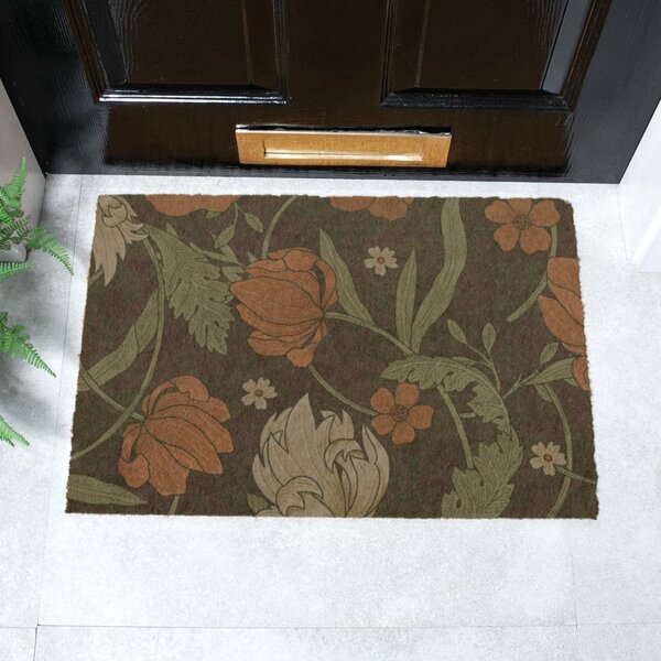 Predpražnik iz kokosovih vlaken 40x60 cm William Morris Rose – Artsy Doormats