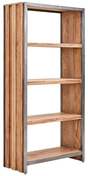 REGAL 90/180/38 cm barve indijskega rožnega lesa