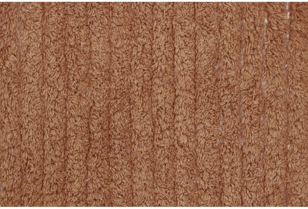 Opečnato oranžna/bež bombažna preproga 140x200 cm Duetto Toffee – Lorena Canals