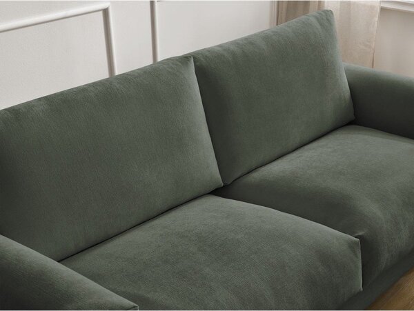 Zelena raztegljiva sedežna garnitura za spanje 220 cm Cocoone – Bobochic Paris