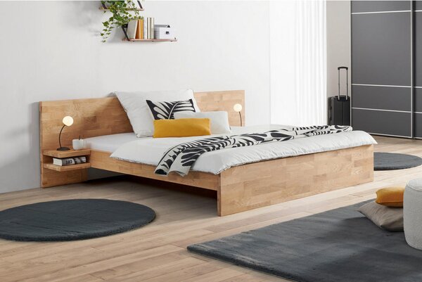 POSTELJA 180 cm x 200 cm , les divji hrast