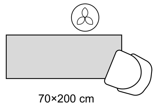 Obojestranski ročno tkan tekač iz jute v črni in naravni barvi 70x200 cm Jutta – Hanse Home