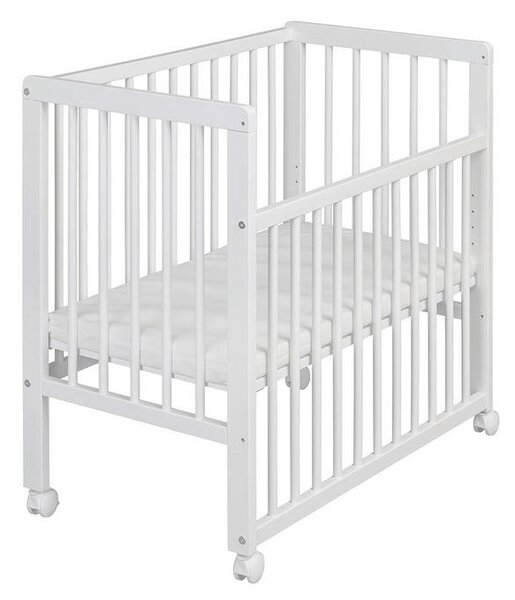OBPOSTELJNA POSTELJICA NINA divja bukev (jedrovina) trd les 85/48/83 cm bela