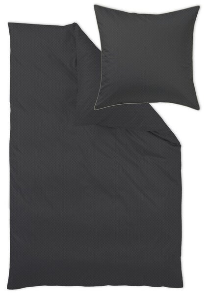 POSTELJNINA Arezo 140/200 cm damast črna