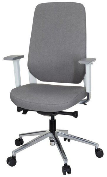 MID.YOU Pisarniški Stol Chiaro T4 White, Siva