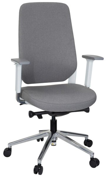 MID.YOU Pisarniški Stol Chiaro T4 White, Siva