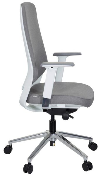 MID.YOU Pisarniški Stol Chiaro T4 White, Siva