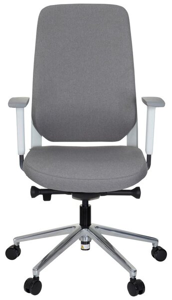 MID.YOU Pisarniški Stol Chiaro T4 White, Siva