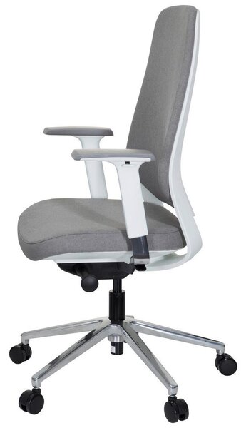 MID.YOU Pisarniški Stol Chiaro T4 White, Siva