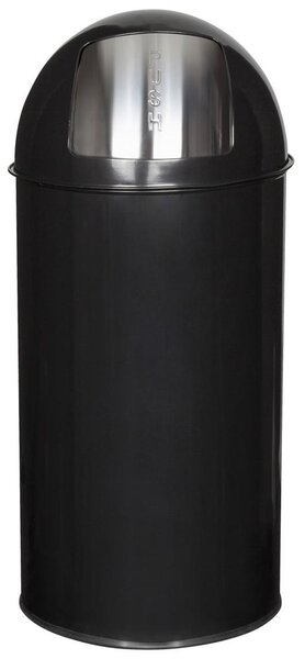 MID.YOU Koš Za Smeti Push, 35 L, Črna