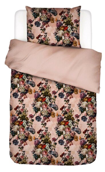 POSTELJNINA KARLI 135/200 cm saten pink