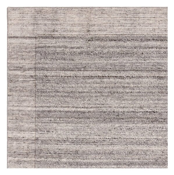 Siva ročno tkana volnena preproga 120x170 cm Larson – Asiatic Carpets