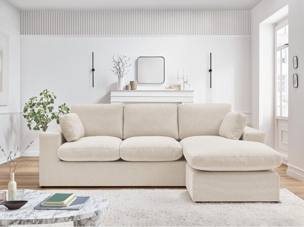 Bež kotna sedežna garnitura Belair – Bobochic Paris