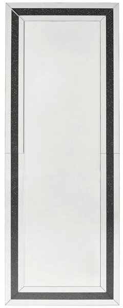 STENSKO OGLEDALO, 160/60/2,3 cm steklo, leseni material