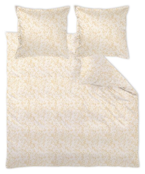 POSTELJNINA COSY 200/200 cm damast barve medu