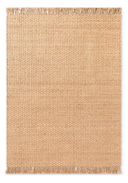 Obojestranska ročno tkana preproga iz jute v naravni barvi 120x170 cm Fjord – Hanse Home