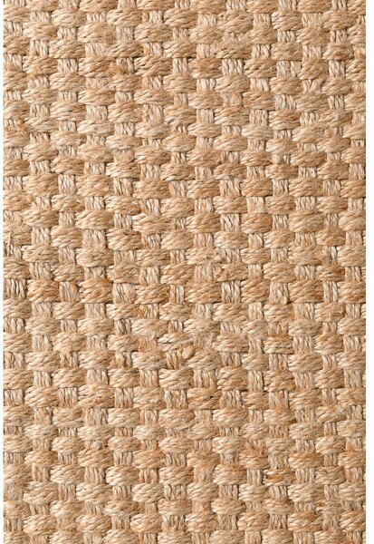 Obojestranski ročno tkan tekač iz jute v naravni barvi 80x200 cm Fjord – Hanse Home