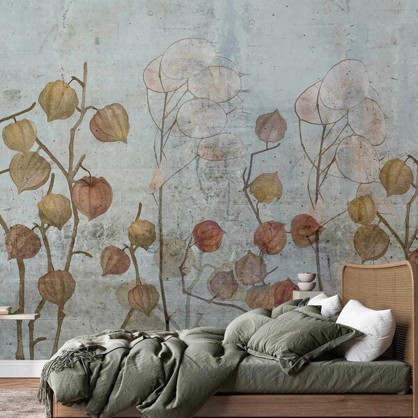 Artgeist Fototapeta Painted Lunaria, 150x105cm