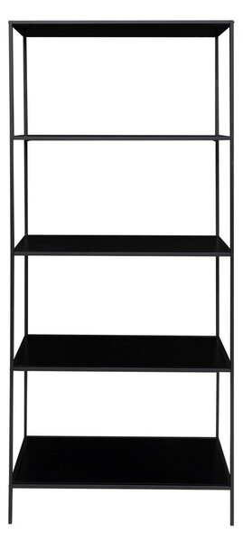 Črn kovinski regal 80x170x36 cm Vita – House Nordic